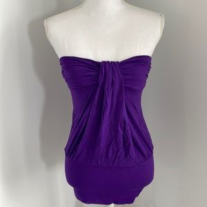 Forever 21 long purple halter tank